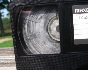 Penészes VHS kazetta